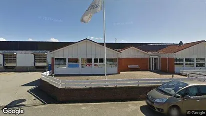 Lagerlokaler til salg i Bramming - Foto fra Google Street View Lagerlokaler til salg i Bramming - Foto fra Google Street View