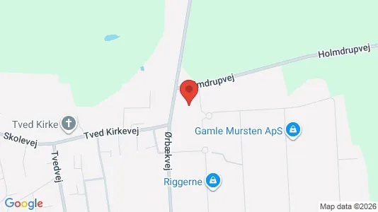 Værkstedslokaler til salg i Svendborg - kort over placeringen