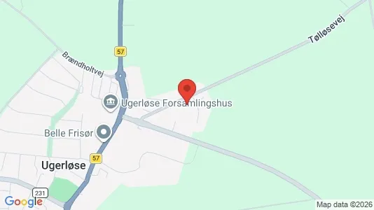 Lagerlokaler til leje i Ugerløse - Foto fra Google Street View
