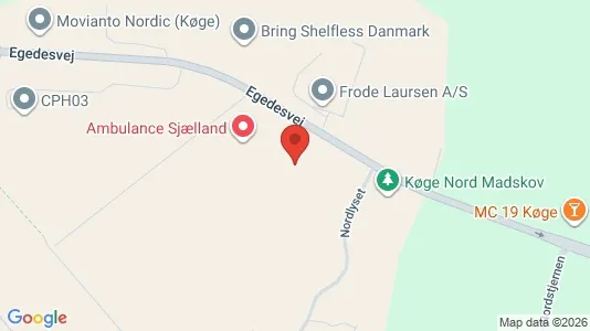 Lagerlokaler til leje i Køge - Foto fra Google Street View