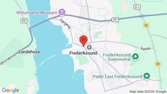 Lagerlokaler til leje i Frederikssund - Foto fra Google Street View