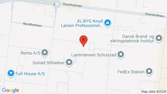 Lagerlokaler til leje i Hvidovre - Foto fra Google Street View